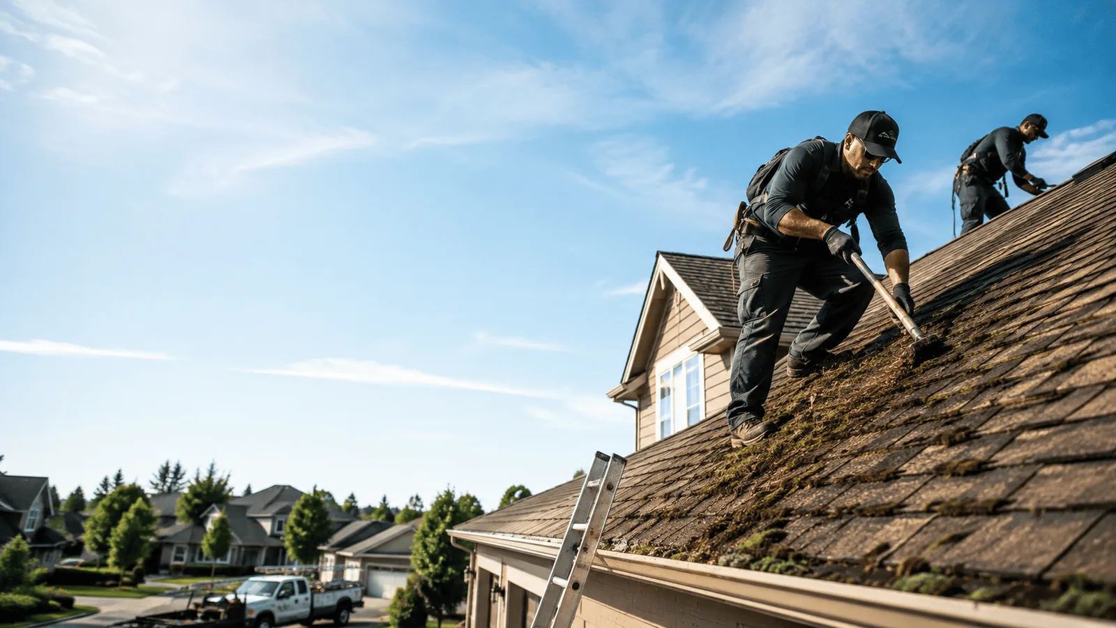 Roof Moss Removal in Arvonia, VA near me